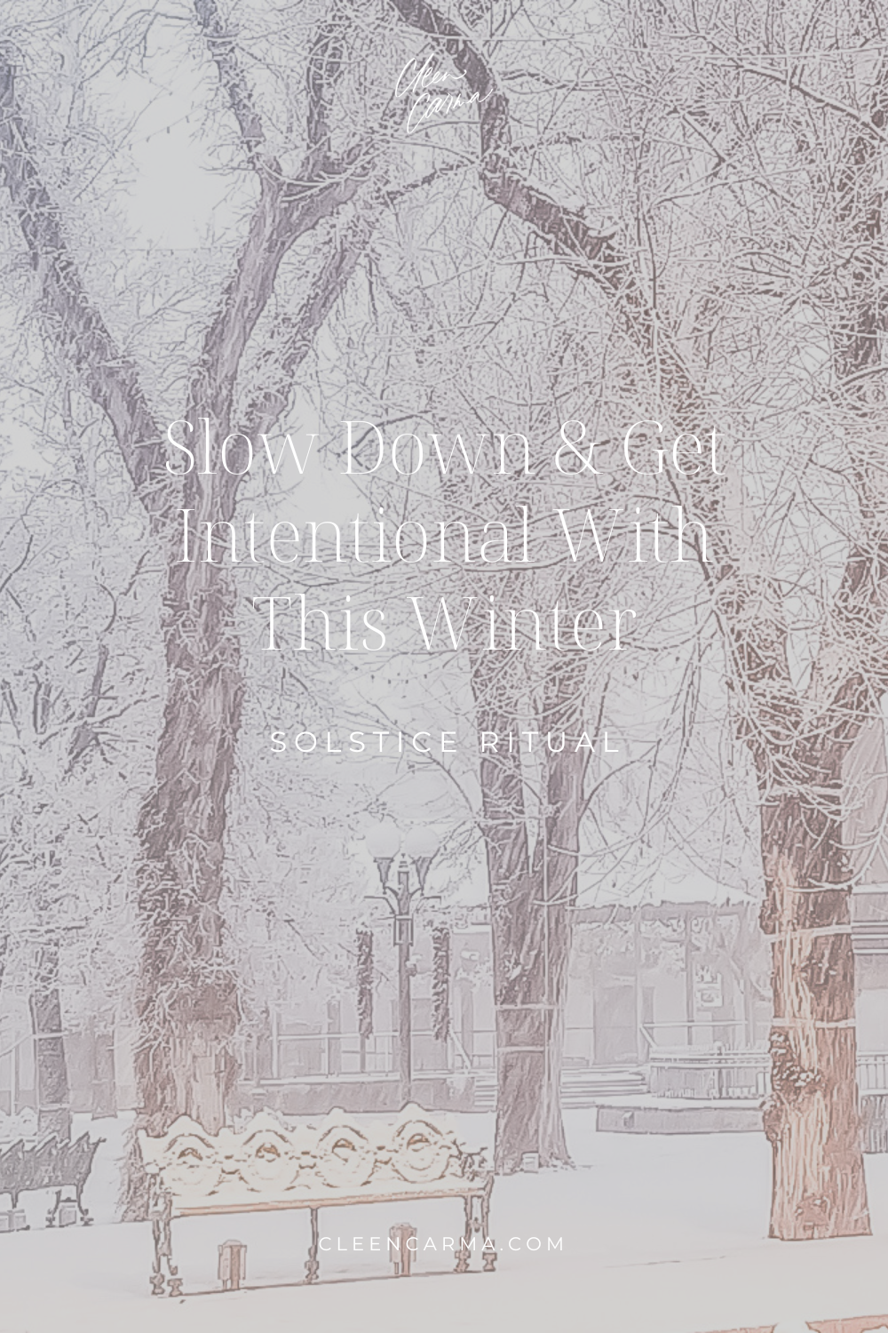 Slow Down & Get Intentional With This Winter Solstice Ritual